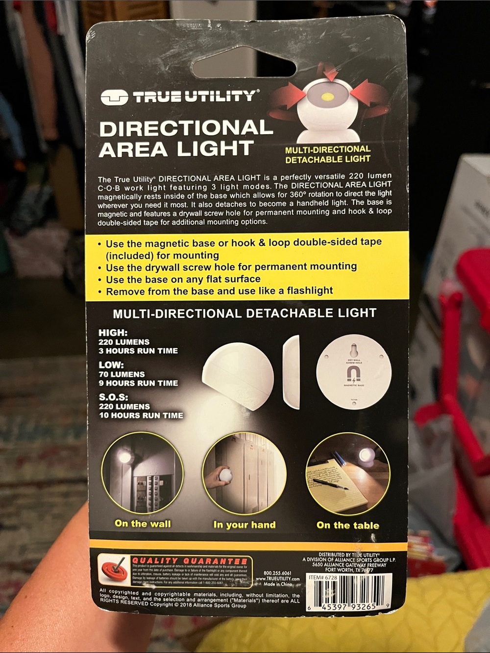 True Utility Directional Area Light - Picture 2 of 3